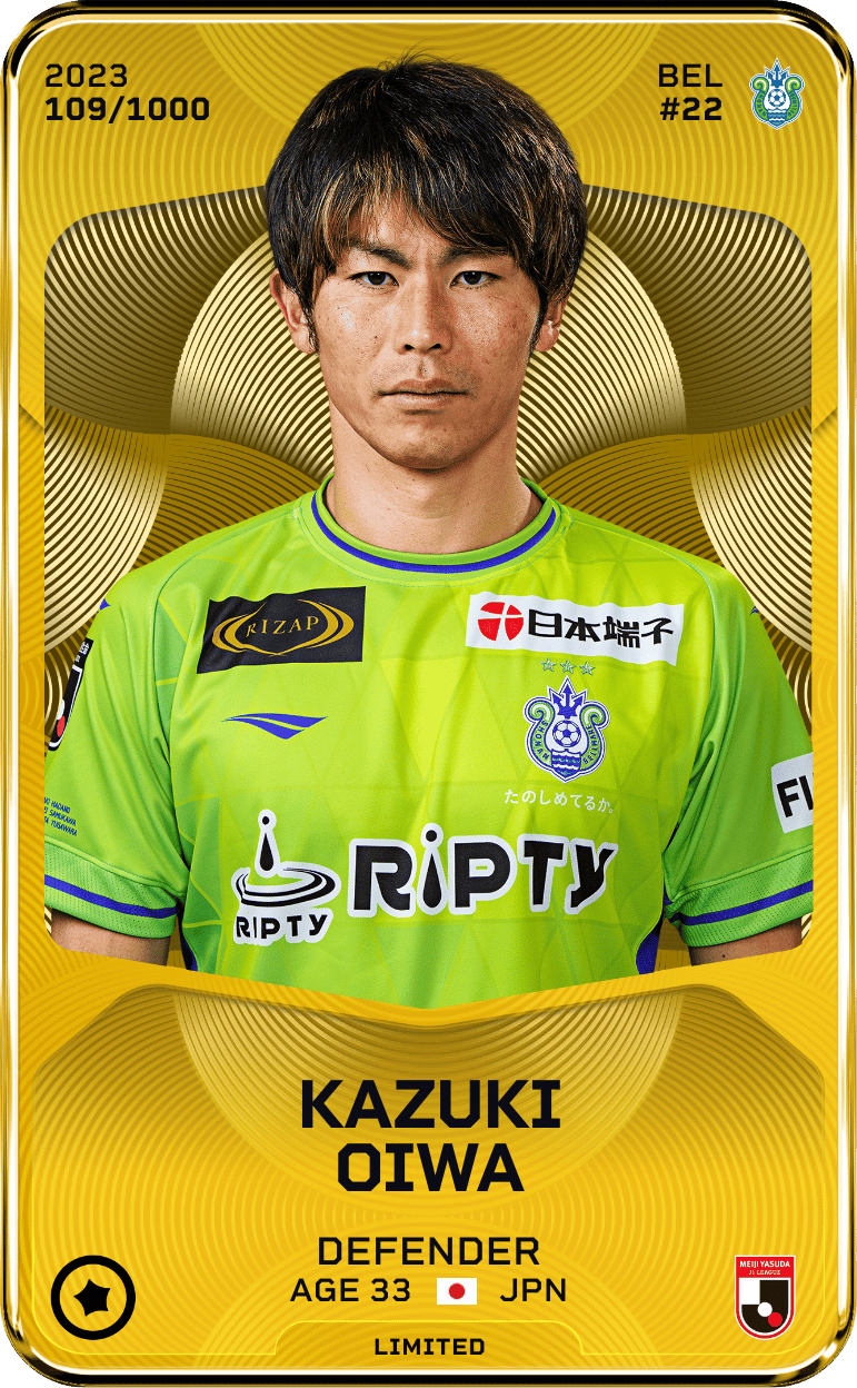 Kazuki Oiwa 2023-24 • Limited 109/1000