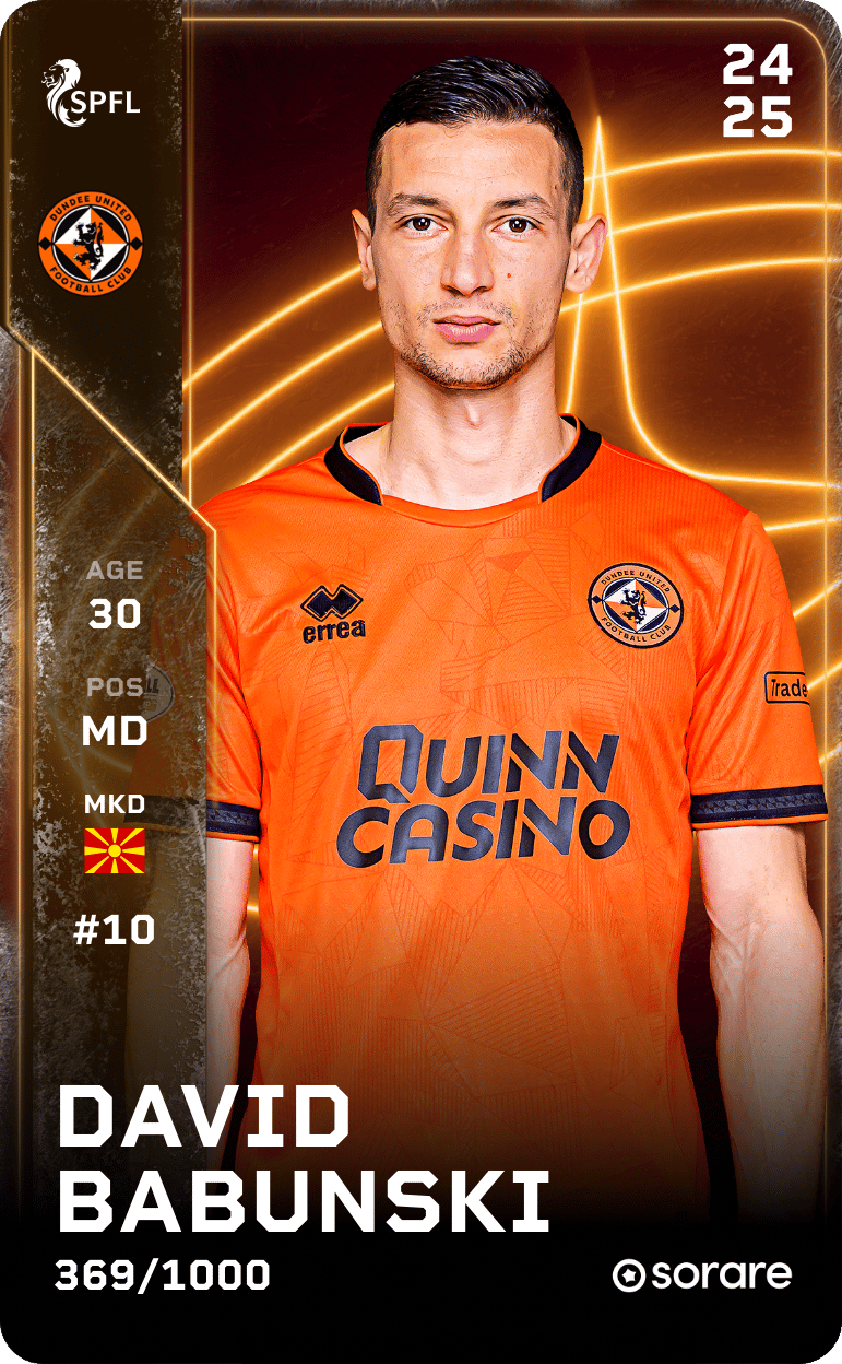 David Babunski 2024-25 • Limited 369/1000