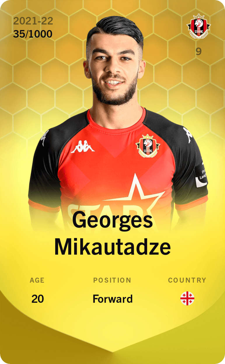 Georges Mikautadze 2021-22 • Limited 35/1000