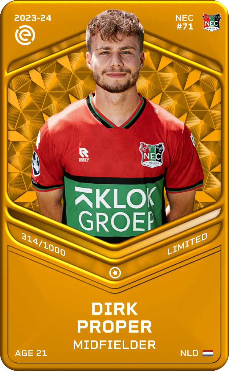 Dirk Proper 2023-24 • Limited 314/1000