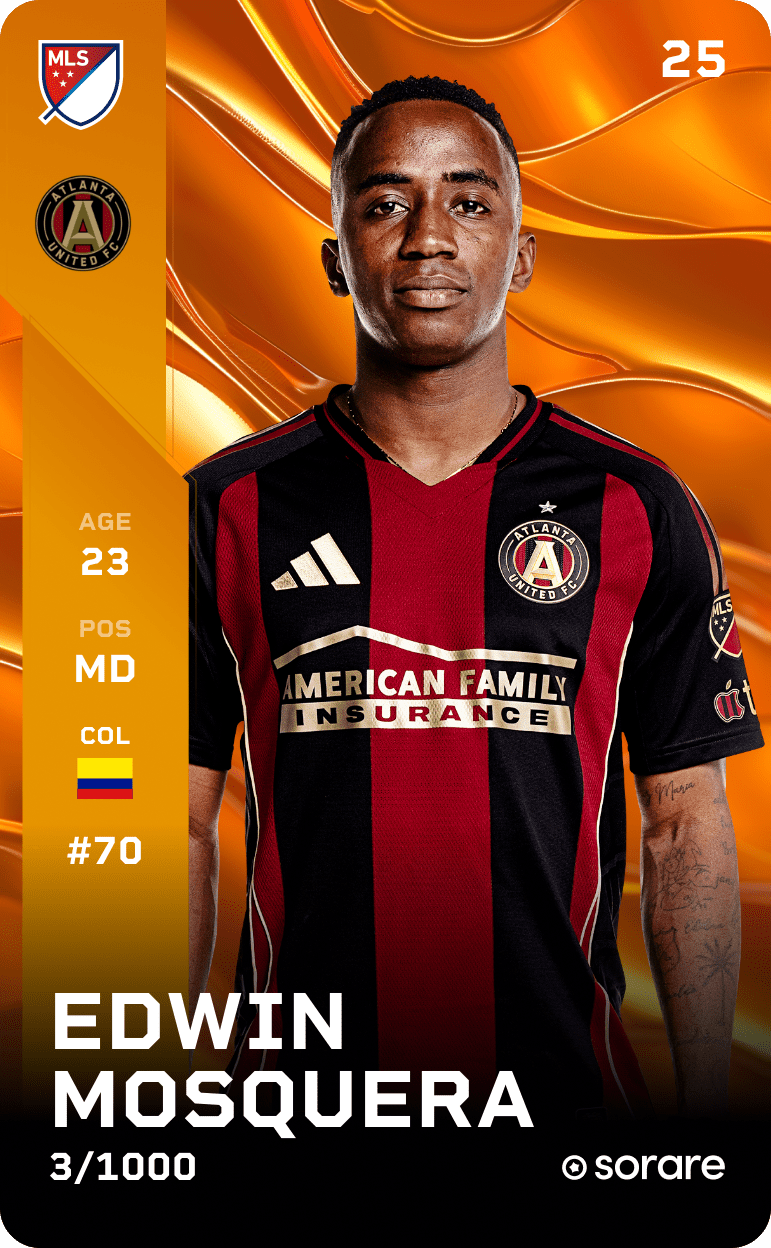 Edwin Mosquera 2025-26 • Limited 3/1000
