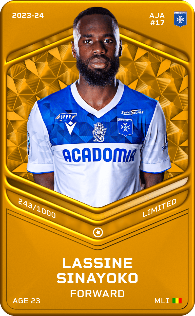 Lassine Sinayoko 2023-24 • Limited 243/1000