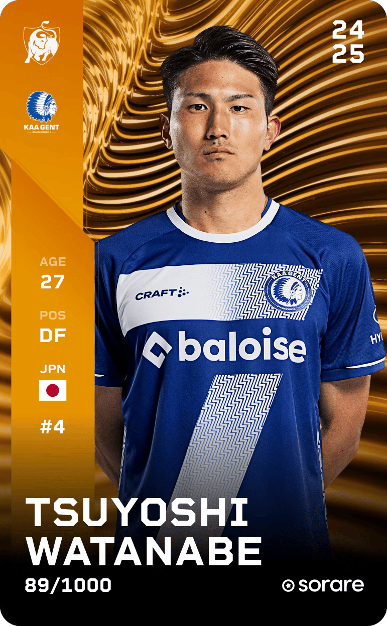 Tsuyoshi Watanabe 2024-25 • Limited 89/1000