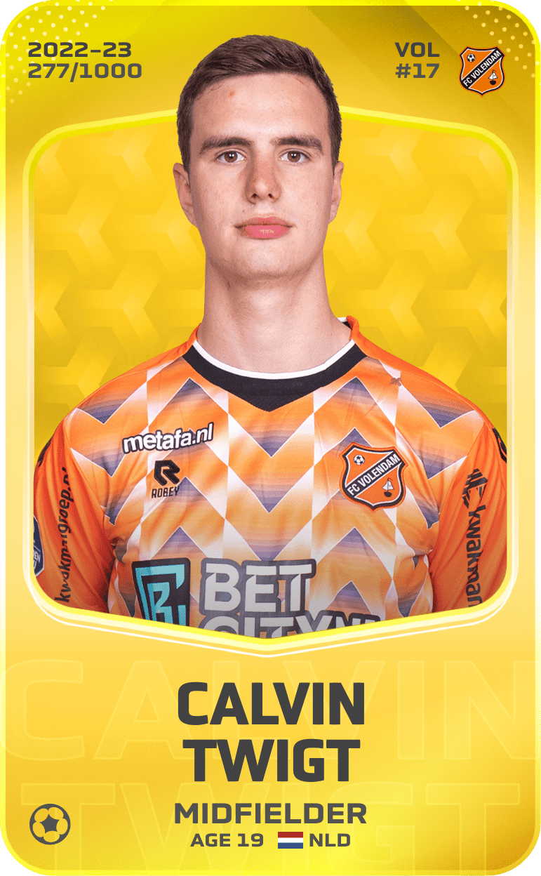 Calvin Twigt 2022-23 • Limited 277/1000