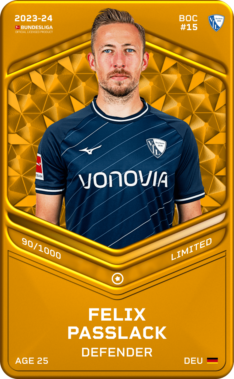 Felix Passlack 2023-24 • Limited 90/1000