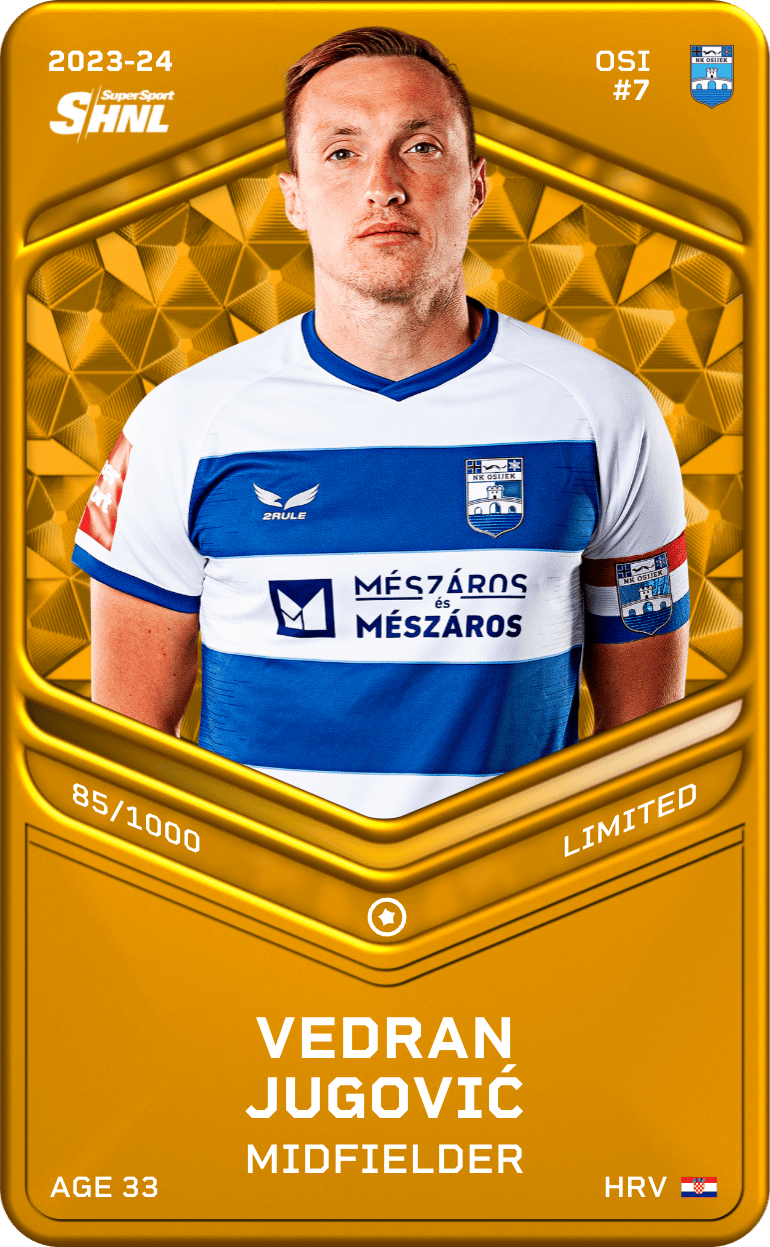 Vedran Jugović 2023-24 • Limited 85/1000