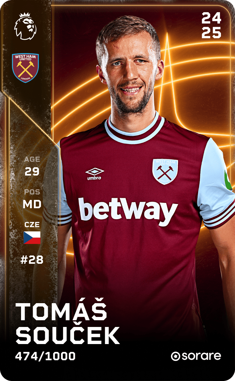 Tomáš Souček 2024-25 • Limited 474/1000