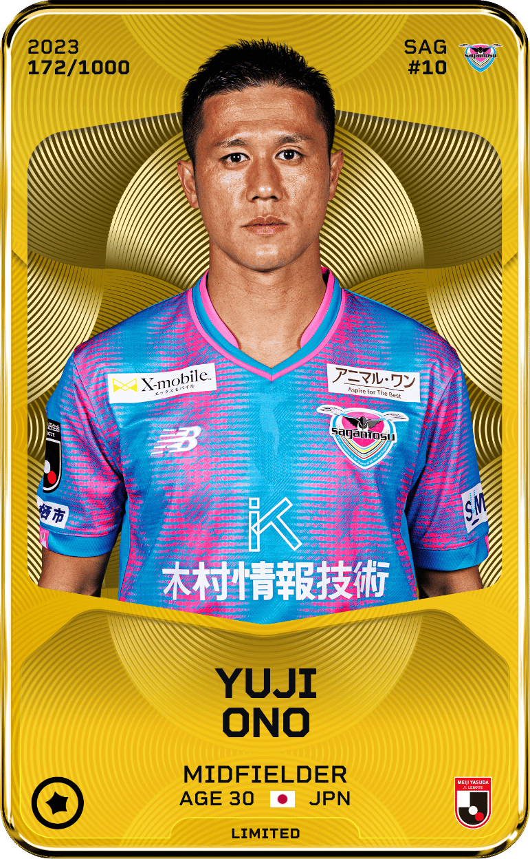 Yuji Ono 2023-24 • Limited 172/1000