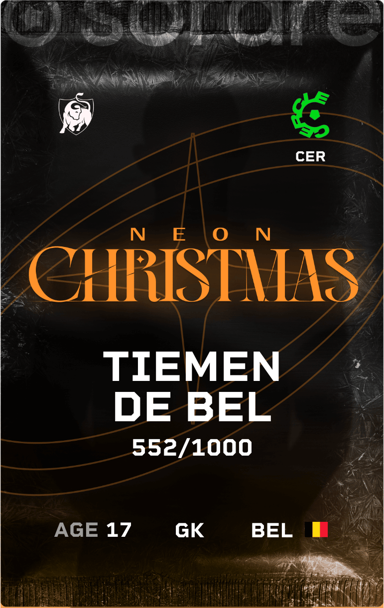 Tiemen De Bel 2024-25 • Limited 552/1000