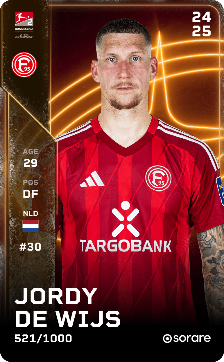 Jordy de Wijs 2024-25 • Limited 521/1000