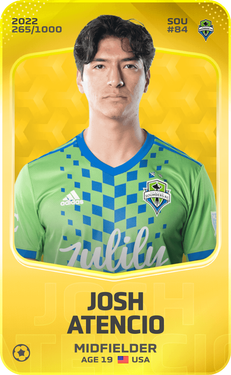 Josh Atencio 2022-23 • Limited 265/1000