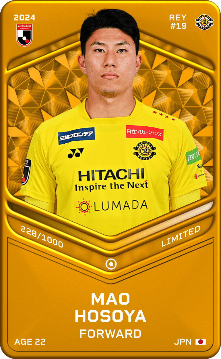 Mao Hosoya 2024-25 • Limited 228/1000
