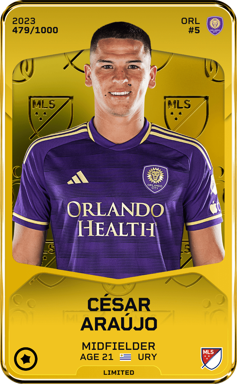 César Araújo 2023-24 • Limited 479/1000
