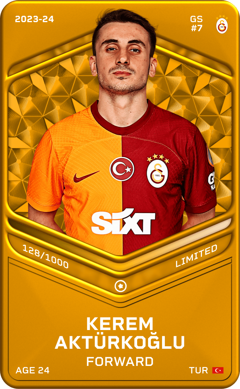Kerem Aktürkoğlu 2023-24 • Limited 128/1000