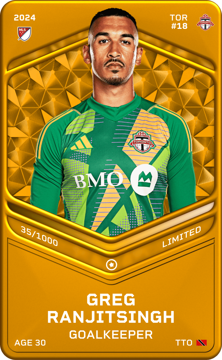 Greg Ranjitsingh 2024-25 • Limited 35/1000