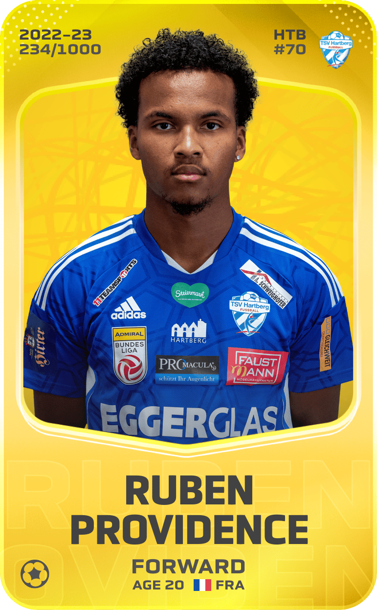 Ruben Providence 2022-23 • Limited 234/1000