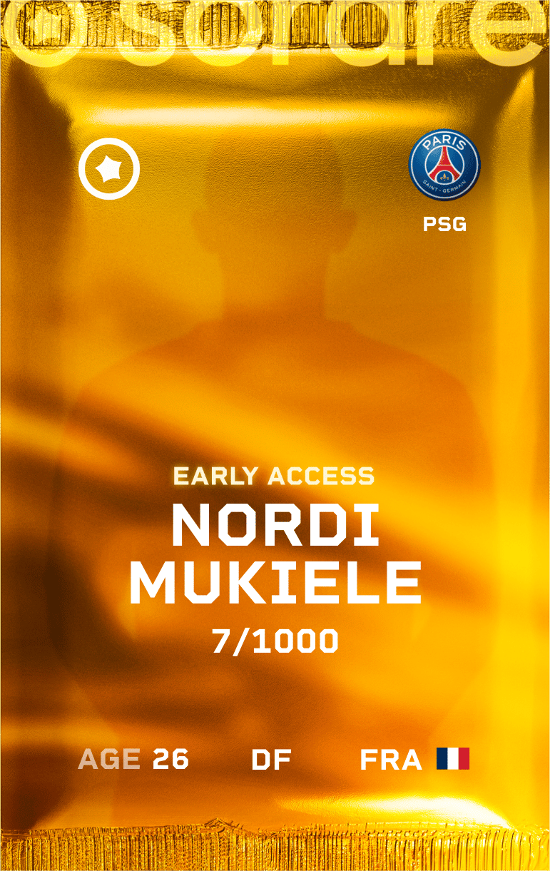 Nordi Mukiele 2024-25 • Limited 7/1000