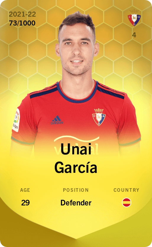 Unai García 2021-22 • Limited 73/1000