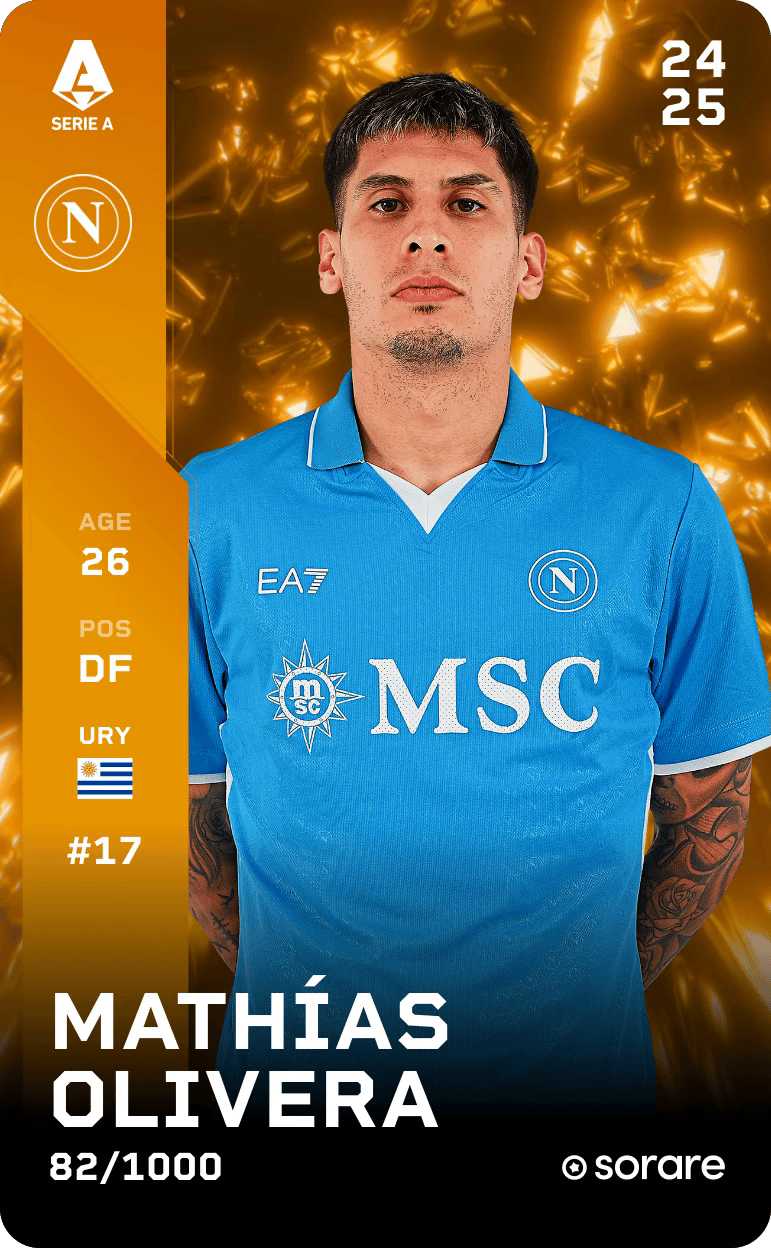Mathías Olivera 2024-25 • Limited 82/1000