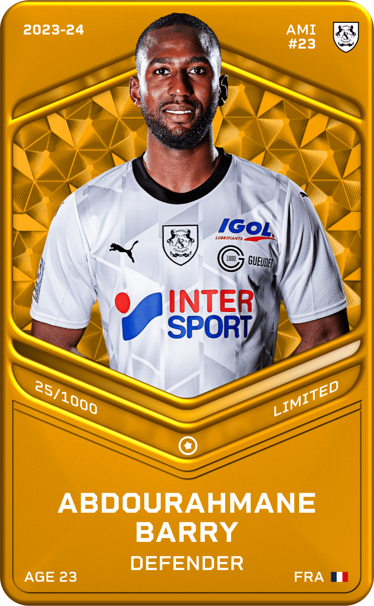 Abdourahmane Barry 2023-24 • Limited 25/1000