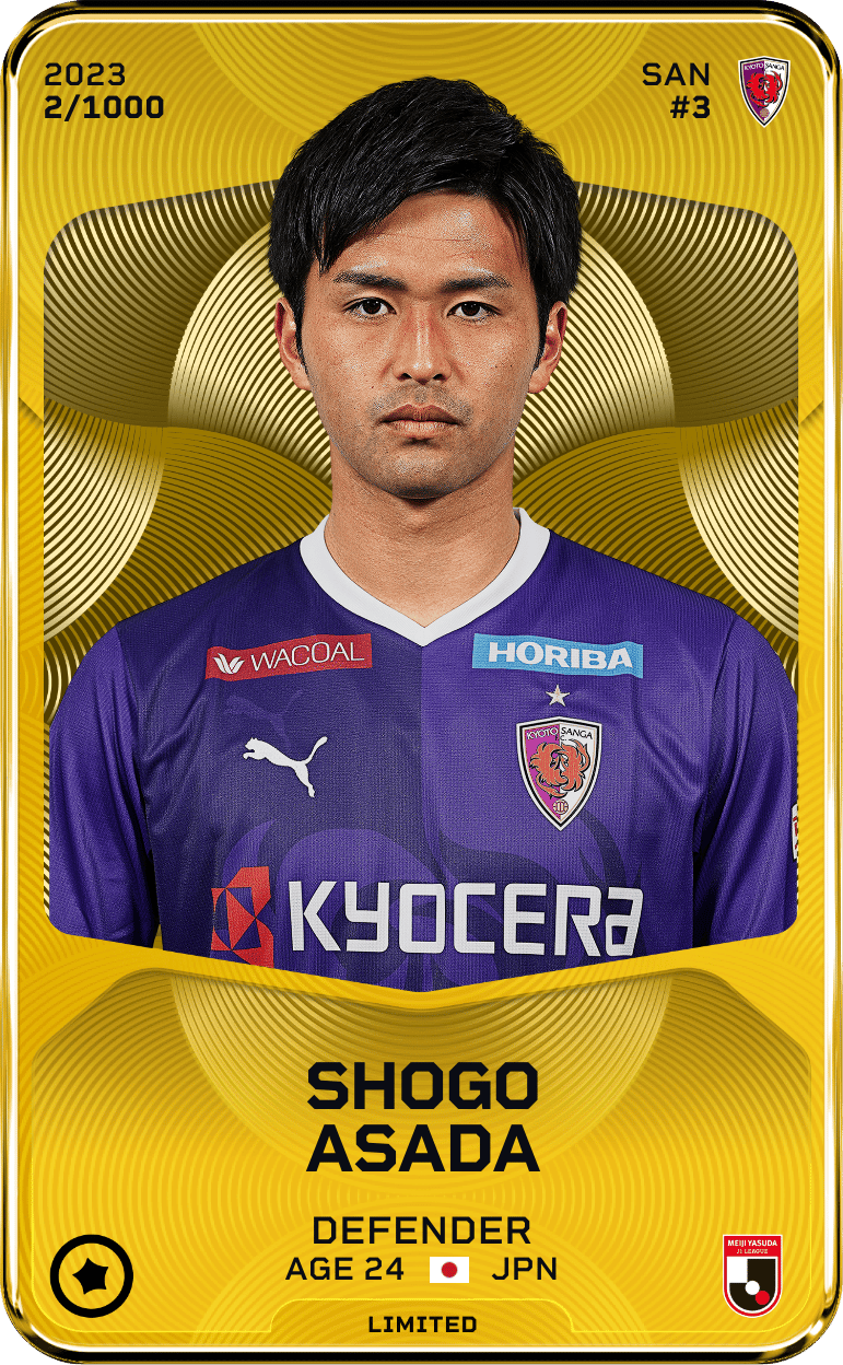 Shogo Asada 2023-24 • Limited 2/1000