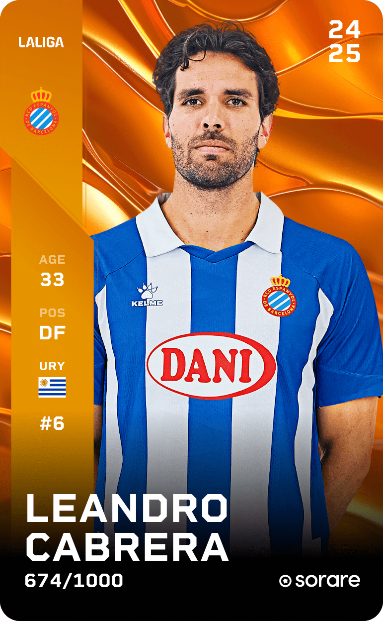 Leandro Cabrera 2024-25 • Limited 674/1000