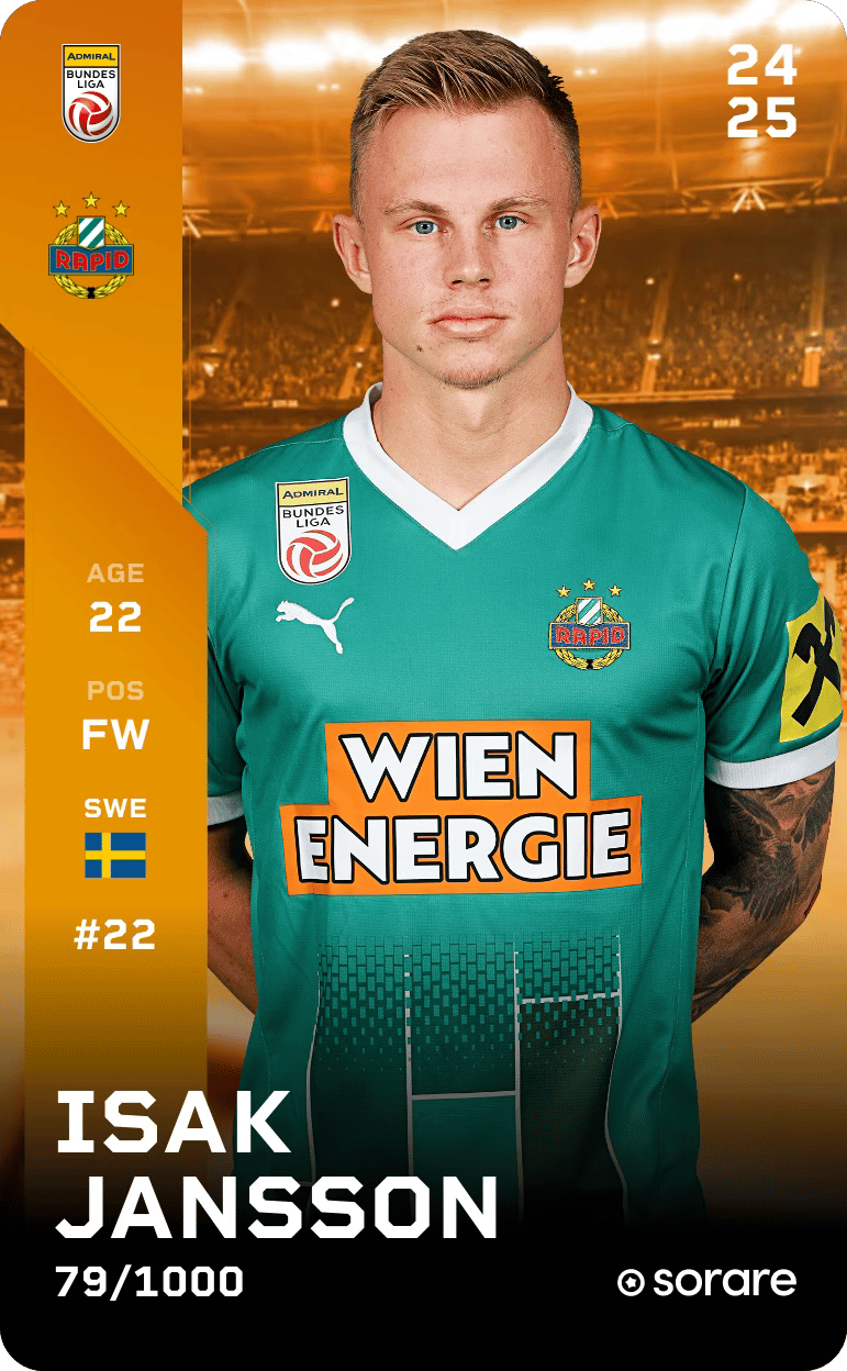 Isak Jansson 2024-25 • Limited 79/1000