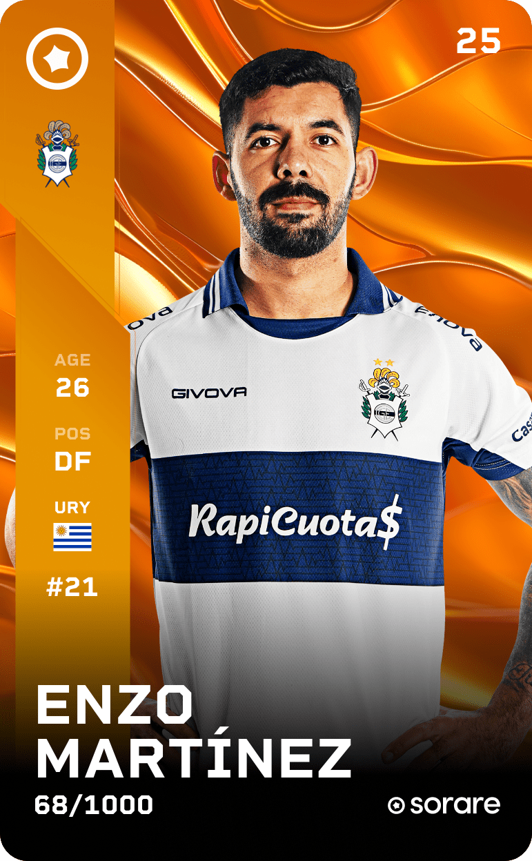 Enzo Martínez 2025-26 • Limited 68/1000