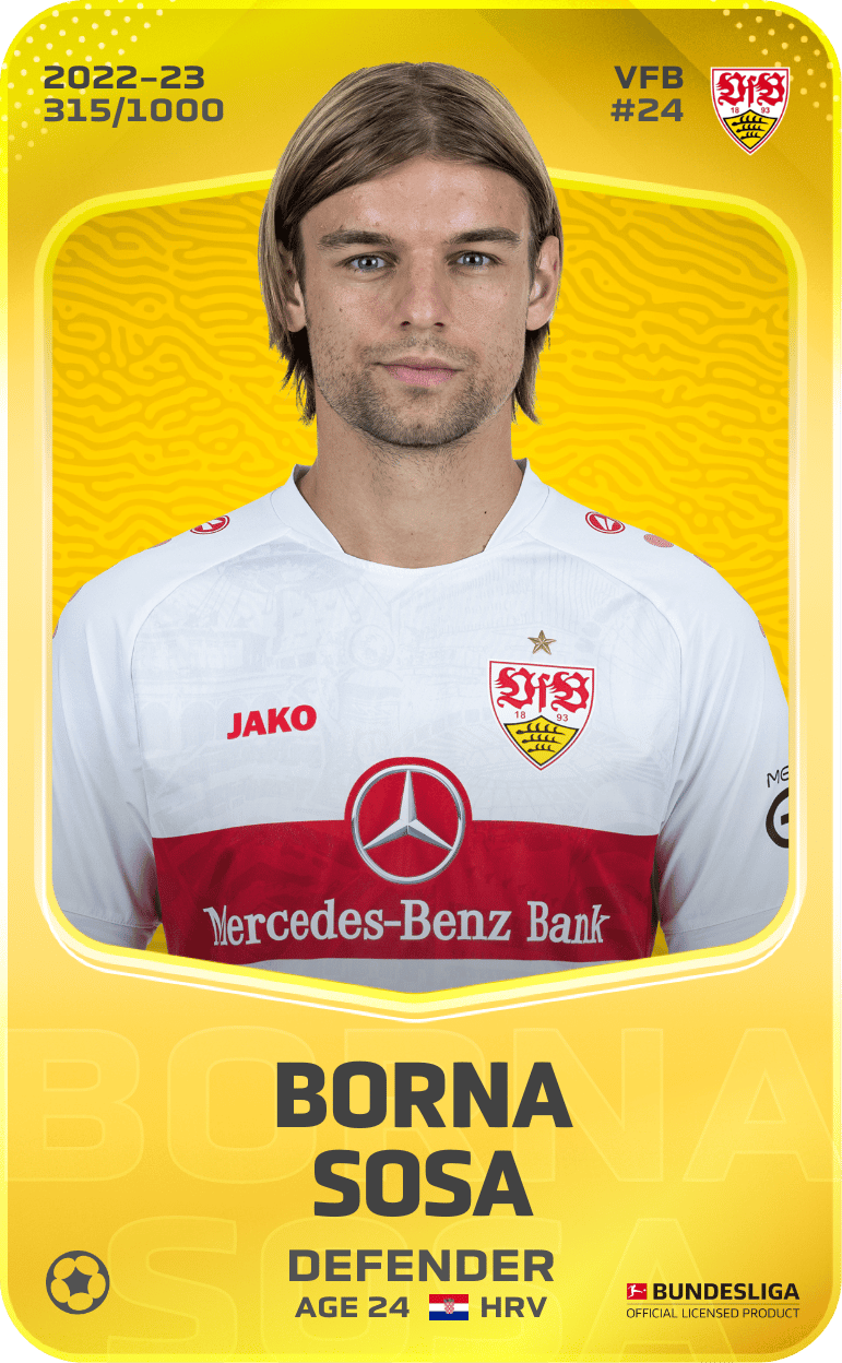 Borna Sosa 2022-23 • Limited 315/1000