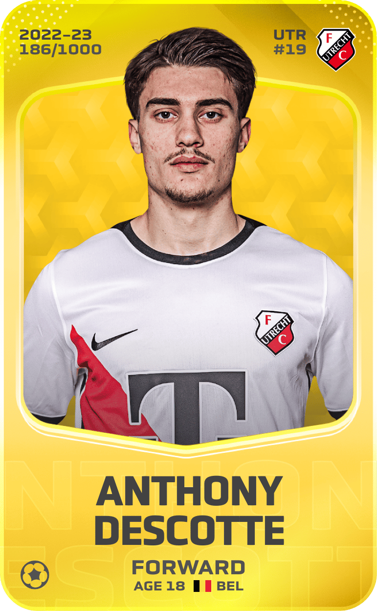 Anthony Descotte 2022-23 • Limited 186/1000