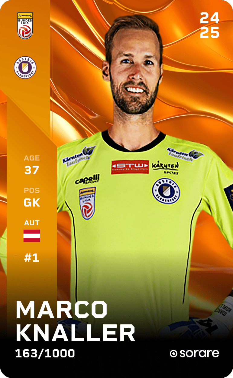Marco Knaller 2024-25 • Limited 163/1000