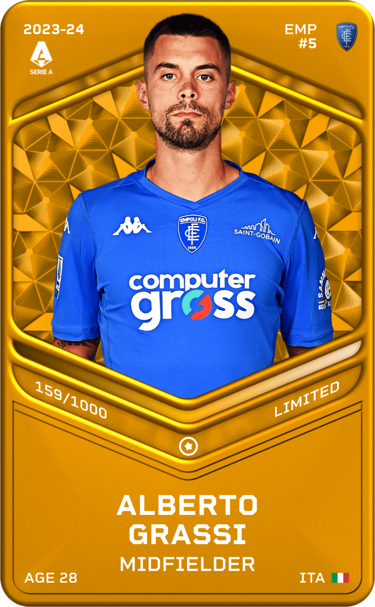 Alberto Grassi 2023-24 • Limited 159/1000