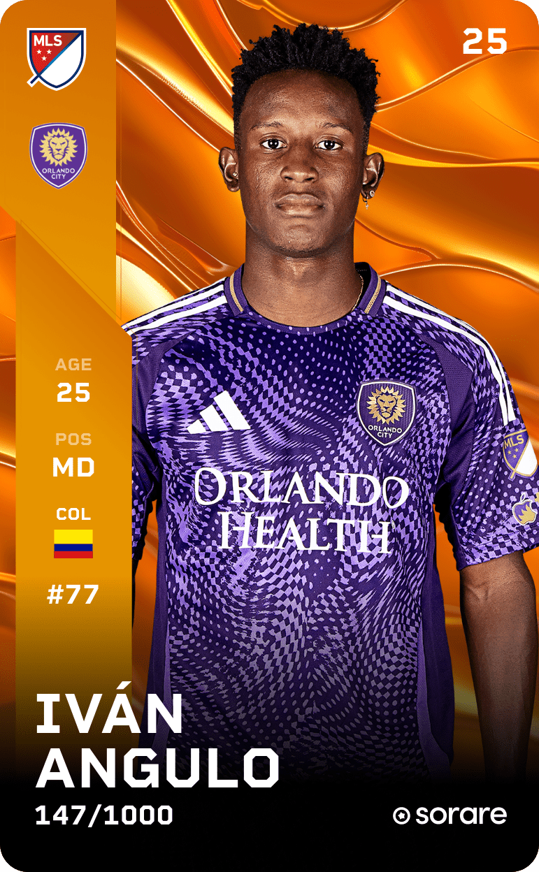 Iván Angulo 2025-26 • Limited 147/1000