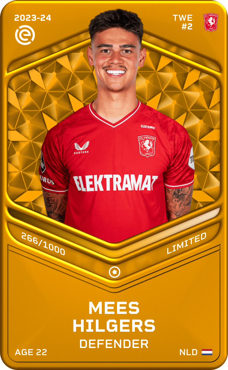 Mees Hilgers 2023-24 • Limited 266/1000