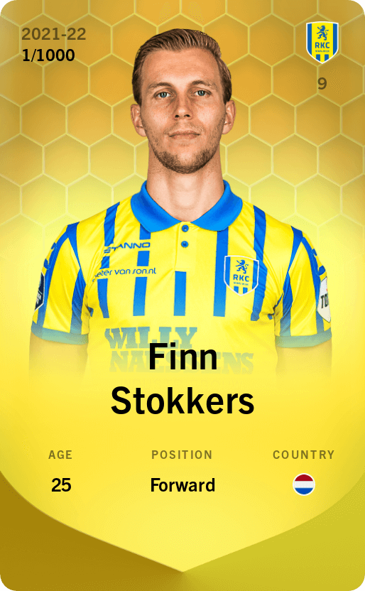 Finn Stokkers 2021-22 • Limited 1/1000
