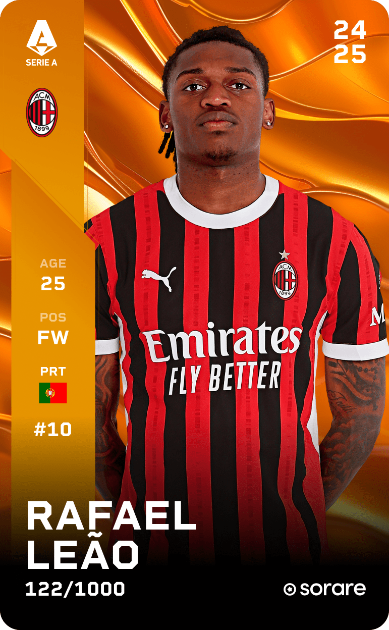 Rafael Leão 2024-25 • Limited 122/1000