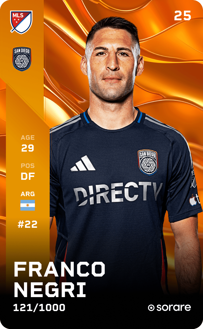 Franco Negri 2025-26 • Limited 121/1000