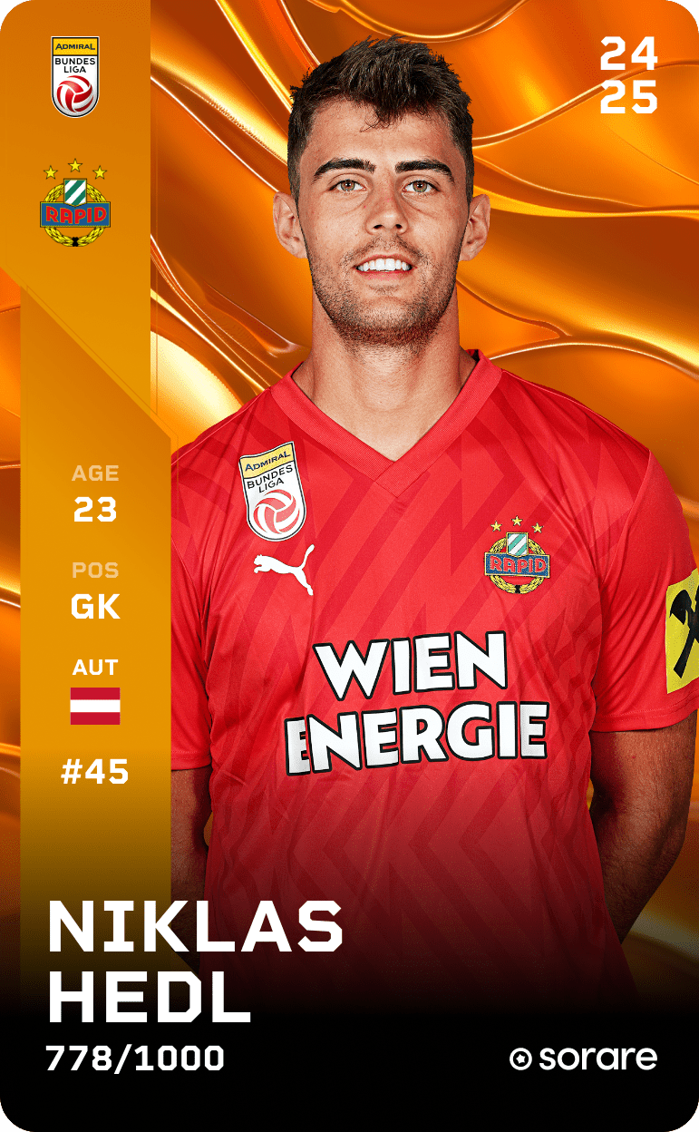 Niklas Hedl 2024-25 • Limited 778/1000
