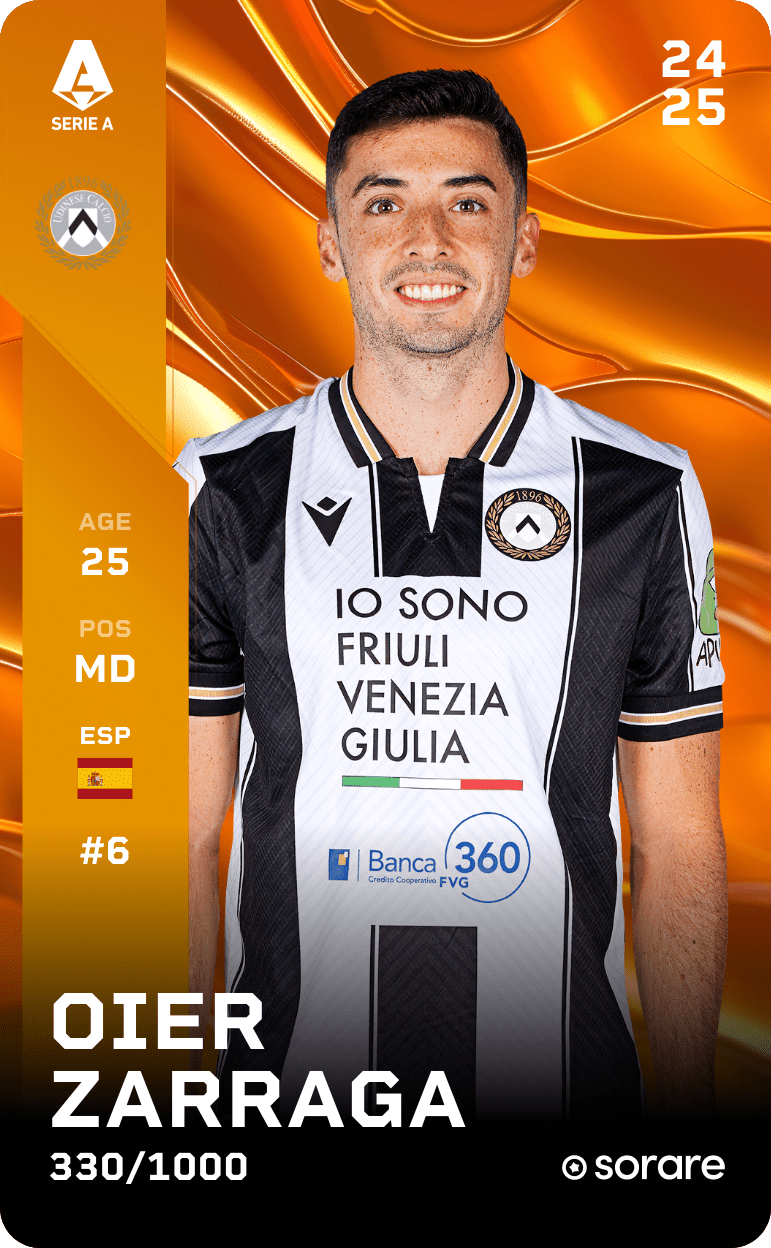 Oier Zarraga 2024-25 • Limited 330/1000