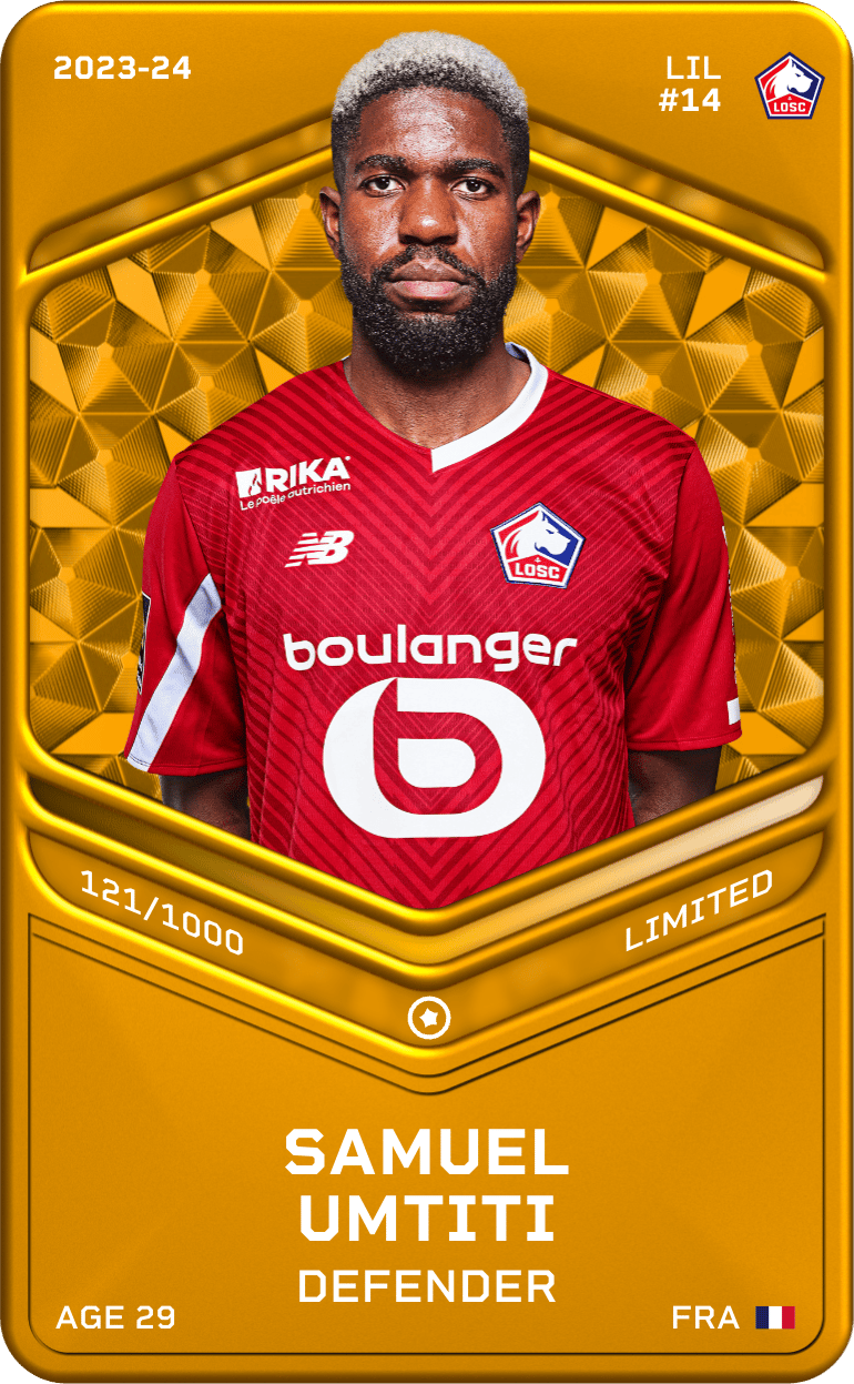 Samuel Umtiti 2023-24 • Limited 121/1000
