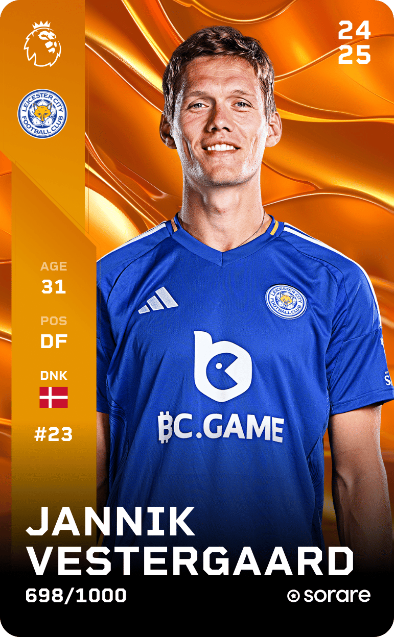 Jannik Vestergaard 2024-25 • Limited 698/1000