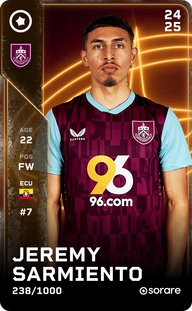 Jeremy Sarmiento 2024-25 • Limited 238/1000