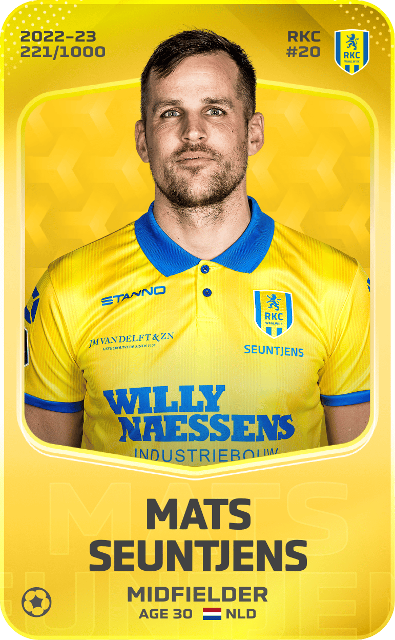 Mats Seuntjens 2022-23 • Limited 221/1000