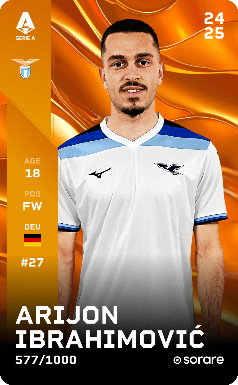 Arijon Ibrahimović 2024-25 • Limited 577/1000