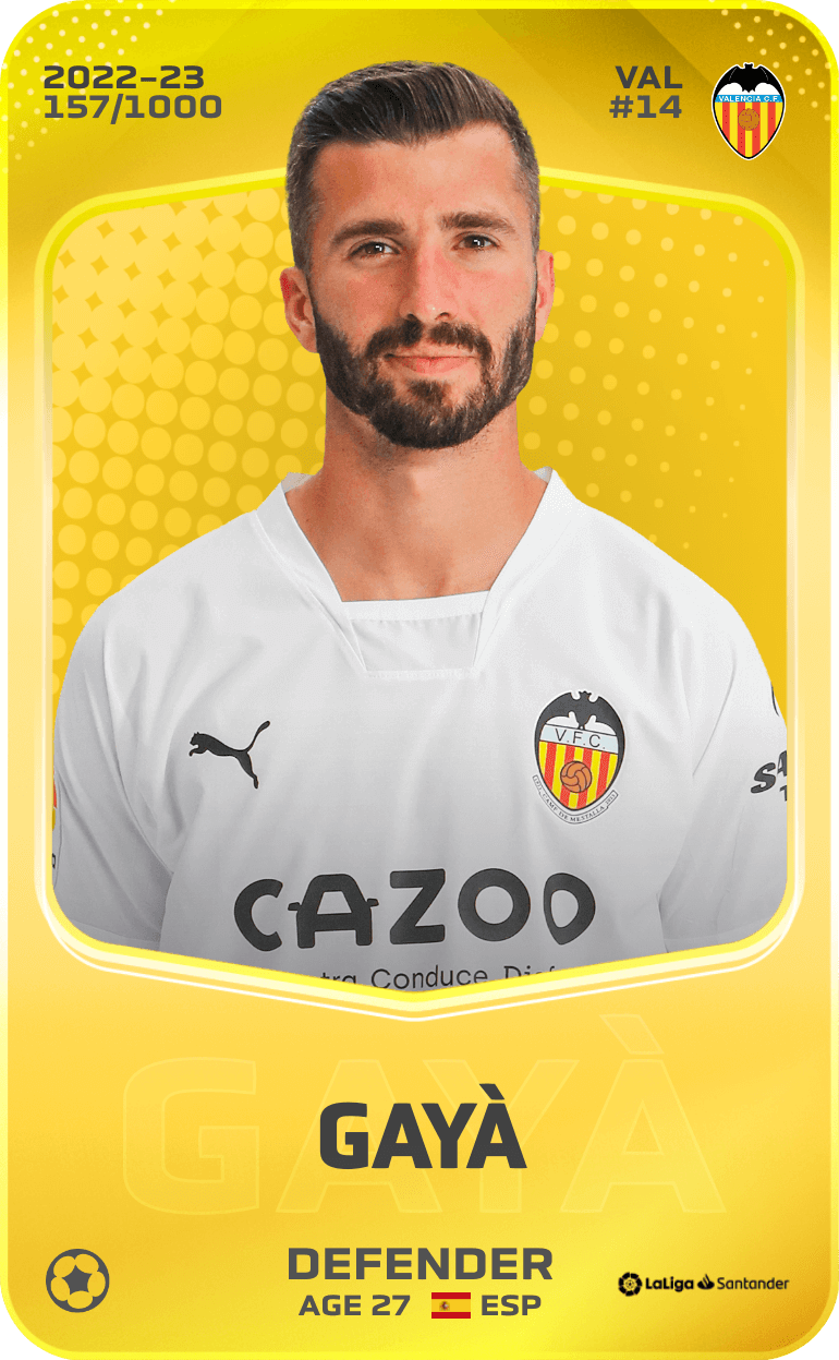 Gayà 2022-23 • Limited 157/1000