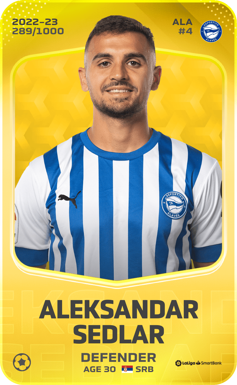 Aleksandar Sedlar 2022-23 • Limited 289/1000