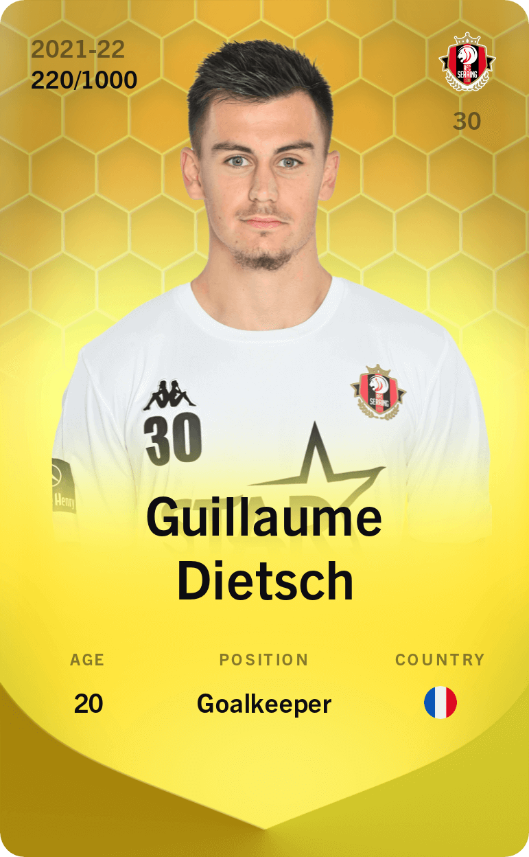 Guillaume Dietsch 2021-22 • Limited 220/1000