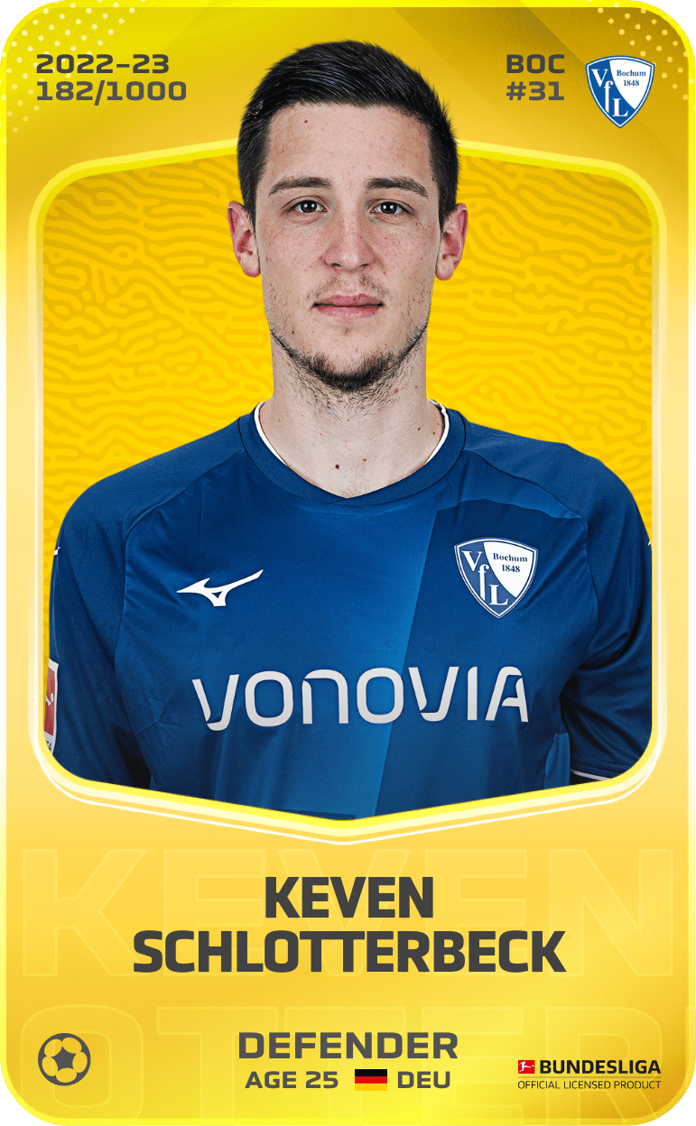 Keven Schlotterbeck 2022-23 • Limited 182/1000