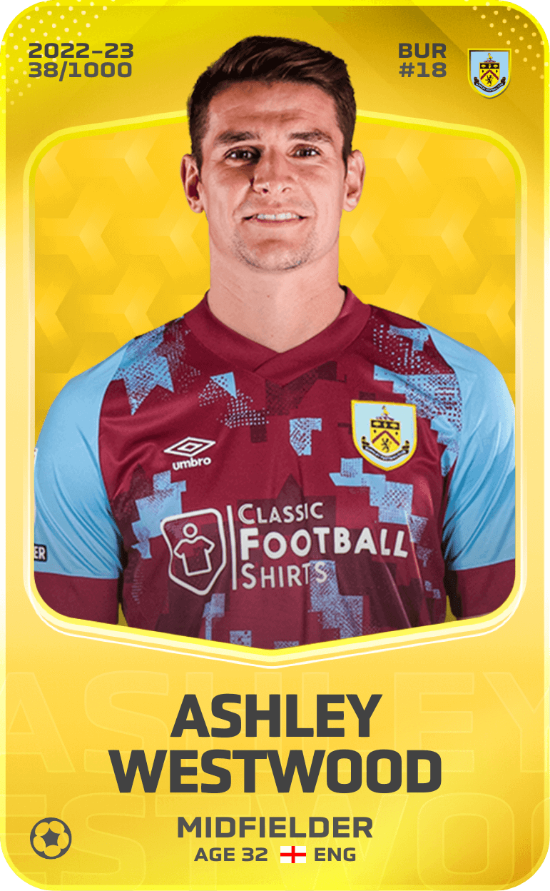 Ashley Westwood 2022-23 • Limited 38/1000