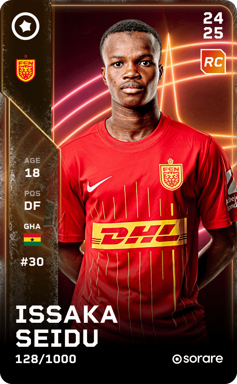 Issaka Seidu 2024-25 • Limited 128/1000